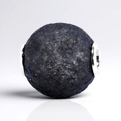 Ciondolo in argento con Ossidiana Argentata