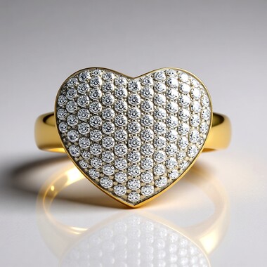 Anillo en oro con Diamante SI1 (G) (Annette)