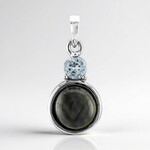 Ciondolo in argento con Labradorite