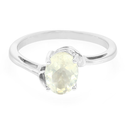 Bague en argent et Orthose