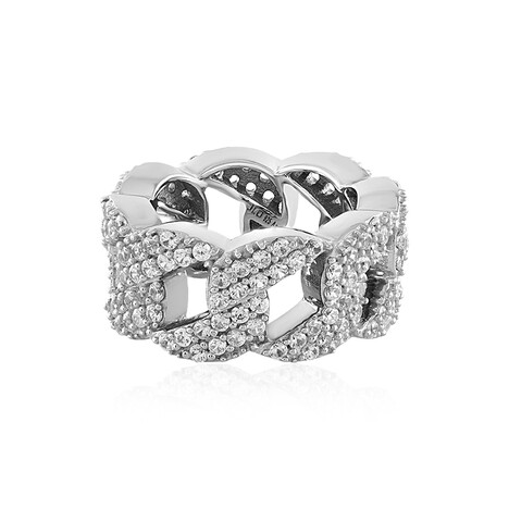 Bague en argent et Zircon