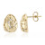 Pendientes en plata con Diamante I1 (G) (Annette)