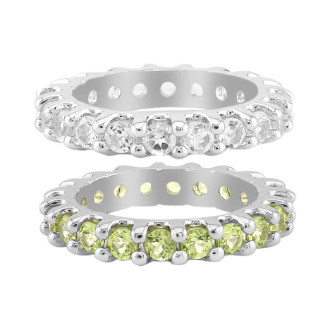 Edelstein-Silberringe