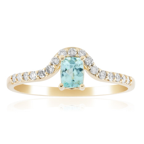 Bague en or et Tourmaline Paraiba du Brésil (AMAYANI)