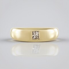 Anello in argento con Diamante Cioccolato I3