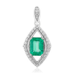 Sambia-Smaragd-Goldanhänger (de Melo)