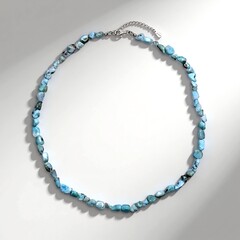 Collana in argento con Larimar