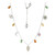 Collier en argent et Citrine (M de Luca)