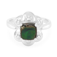 Anello in argento con Ammolite
