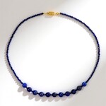 Collana in argento con Lapislazzuli (Adela Silber)