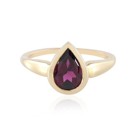 Magenta-Granat-Goldring