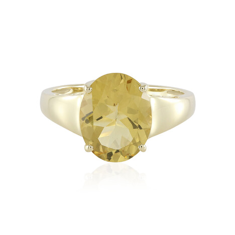 Goldener Beryll-Goldring