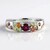 Anello in argento con Rodolite