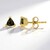 Orecchini in argento con Moldavite