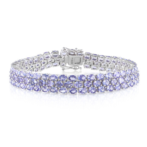 Bracciale in argento con Tanzanite