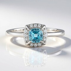 Anello in argento con Zircone Ratanakiri