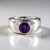 Anello in argento con Ametista del Marocco