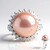 Anello in argento con Perla Ming Porpora (TPC)