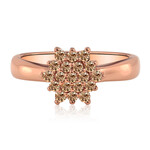 Anello in oro con Diamante Rose de France SI1 di Argyle (Annette)