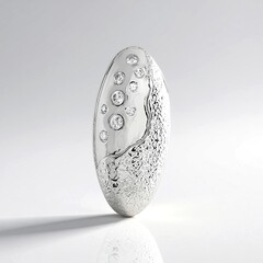 Ciondolo in argento con Zircone (MONOSONO COLLECTION)
