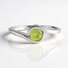 Anello in argento con Sfene
