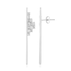 Boucles d'oreilles en argent et Zircon