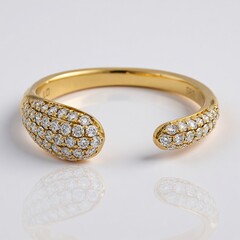 Anello in oro con Diamante Flawless (F) (LUCENT DIAMONDS)