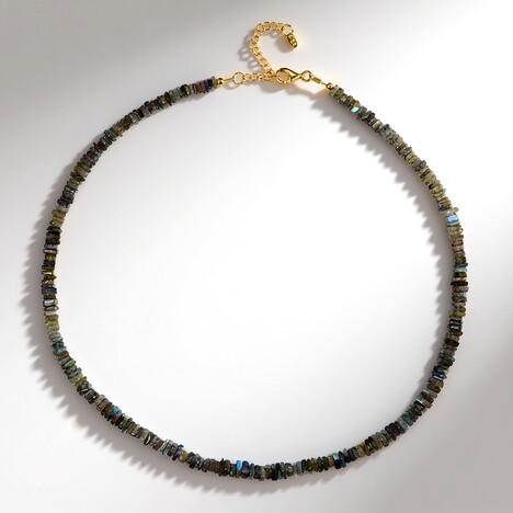 Collana in argento con Labradorite