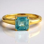 Anello in argento con Zircone Ratanakiri