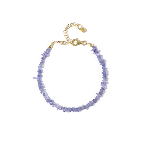 Zilveren armband met tanzanieten