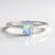Anello in argento con Opale di Welo