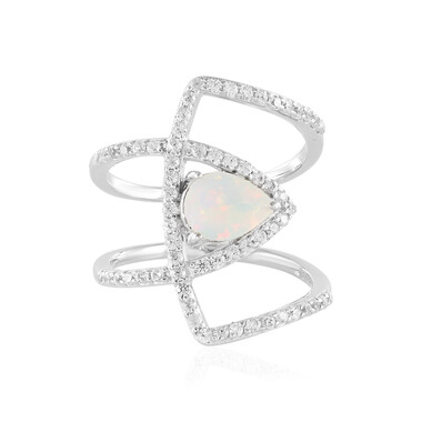 Welo-Opal-Silberring