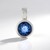 Ciondolo in argento con Fluorite Cangiante (CUSTODANA)