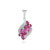 Madagascar Ruby Silver Pendant