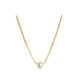 Collier en argent et Perle blanche de culture d'eau douce (Joias do Paraíso)