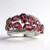 Anello in argento con Tormalina Rosa Brasiliana (Pallanova)