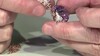 Zilveren halsketting met een lavendel amethist (Gems en Vogue)