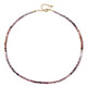 Collier en argent et Spinelle