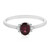Tocantin Garnet Silver Ring