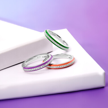Bague en argent et Topaze blanche