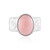 Pinkfarbener Opal-Silberring (de Melo Essence)