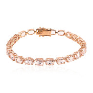 Bracciale in oro con Morganite (CUSTODANA)