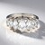 Anello in argento con Topazio Bianco