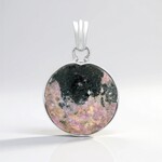 Ciondolo in argento con Rodonite Sulavesi (Bali Barong)