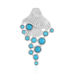 Pendentif en argent et Turquoise Sleeping Beauty (Faszination Türkis)