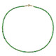 Collier en argent et Tsavorite de Tanzanie