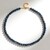 Collana in argento con Quarzo Mistico Blu