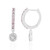 Zircon Silver Earrings