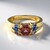 Anello in oro con Zircone Rosa (Adela Gold)