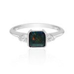 Zilveren ring met een Mezezo opaal (de Melo Essence)